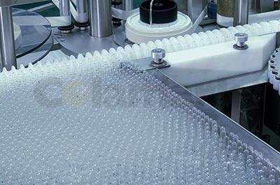 Vertical Labeling System with Rotary Table for Ampoules