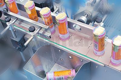 Orientated Wrap-around Labeling System with Turn-table