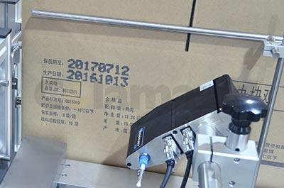 Vertical Carton Labeling Machine