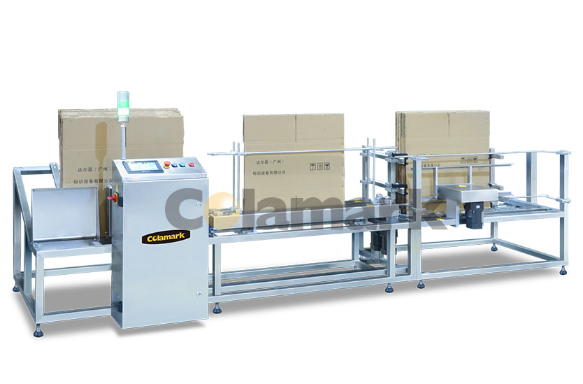 Vertical Carton Labeling Machine