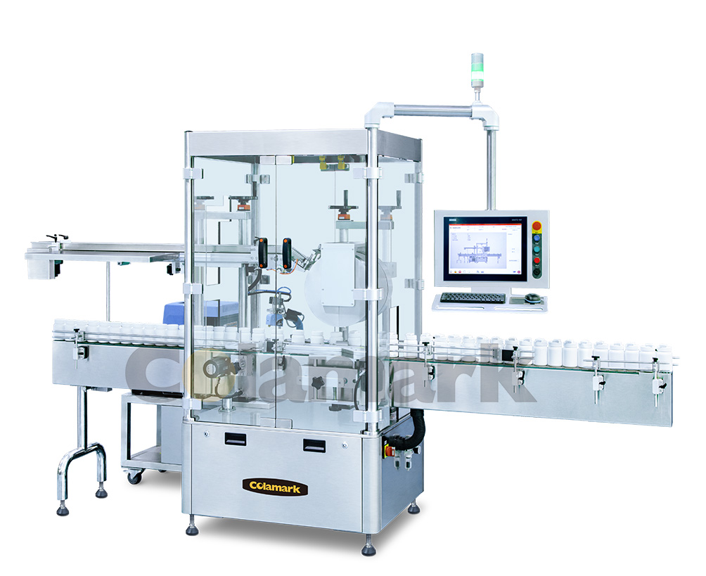 Front Labeling System with Top-serter