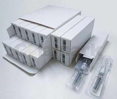 Pre-Filled Syringe Blister line with optional two types of finger grips assembling and track & trace aggregation